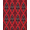 Red, Pattern 3, variant on ODIKA 2x3 Machine Washable Non-Slip Area Rug, Crimson Mosaic Interlocking Tile Motif with Charcoal Details High Traffic Rug, Red, 618718