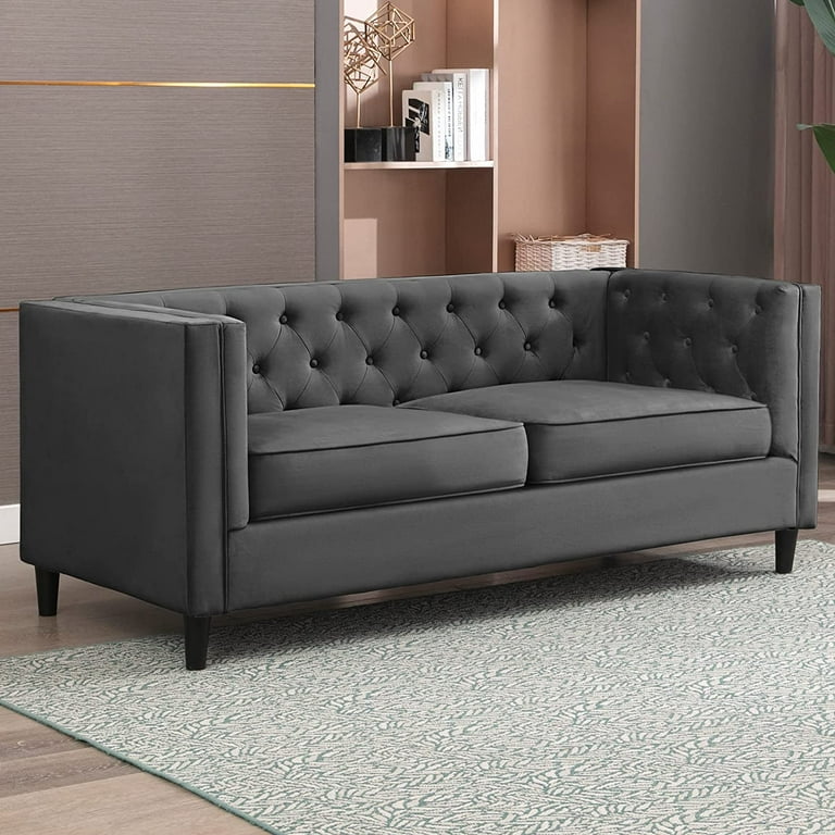 Dark grey discount 3 seater sofa