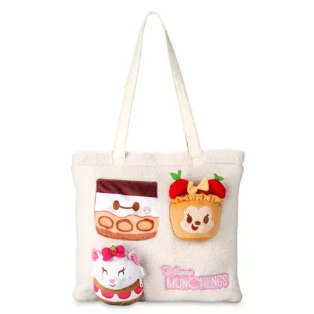 Disney Munchlings Plush Tote Bag, Baked Treats