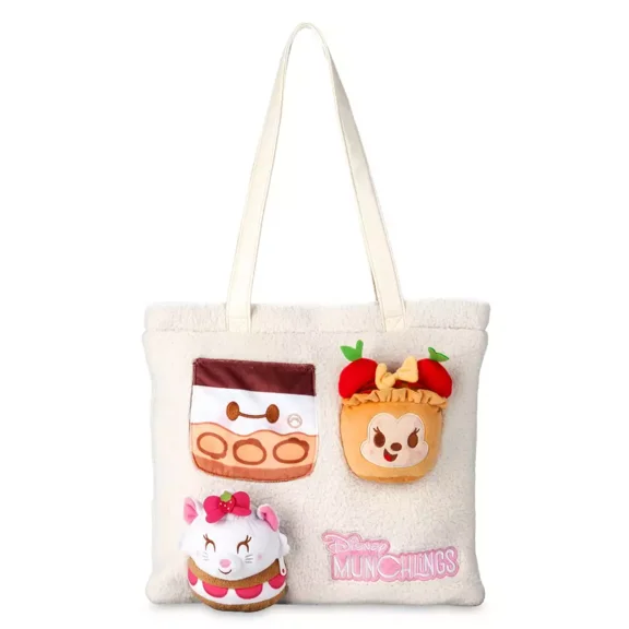 Disney Munchlings Plush Tote Bag, Baked Treats