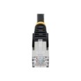thumbnail image 4 of StarTech.com 35ft LSZH CAT6a Ethernet Cable, Black, 10 Gigabit Snagless RJ45 100W PoE Patch Cord, CAT 6A 10GbE 27AWG S/FTP Network Cable w/Strain Relief, Fluke Tested/ETL - Low Smoke Zero Halogen Category 6A (NLBK-35F-CAT6A-PATCH) - Patch cable - RJ-45 (M) to RJ-45 (M) - 35 ft - S/FTP - CAT 6a - IEEE 802.3bt - halogen-free, molded, snagless, stranded - black, 4 of 4
