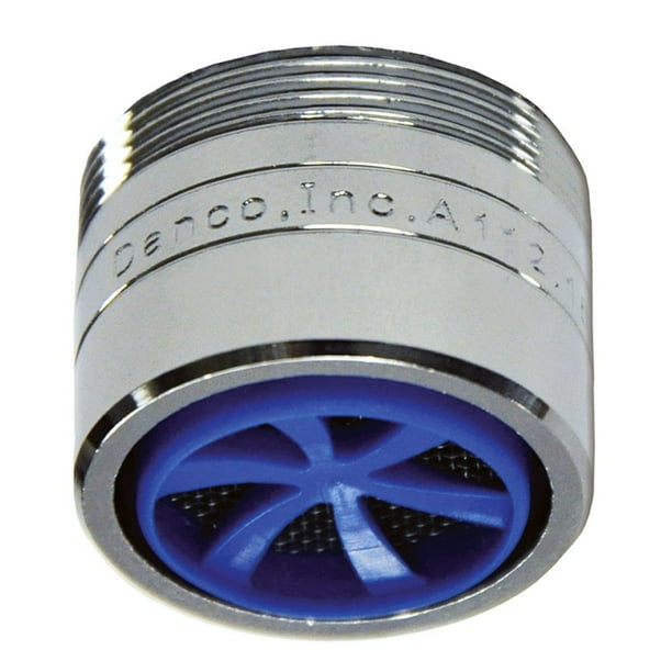 Aireador de grifos Danco 10486, cromado, 1,5 GPM, doble rosca
