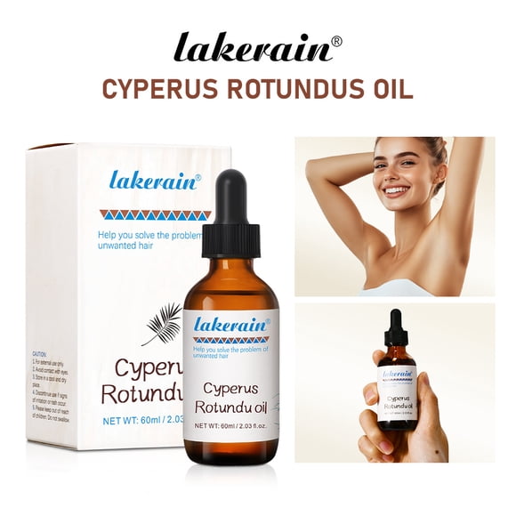 Aceite puro de Cyperus rotundus para la depilación 60 ml