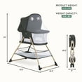 thumbnail image 5 of Evolur Cozy Dreamer Bassinet, Black, 5 of 22