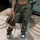 thumbnail image 2 of Pantalones cargo Prolriy para mujer, pantalones deportivos informales con estampado a color, pantalones cargo grandes, pantalones de camuflaje XL para mujer, 2 of 5