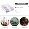 thumbnail image 4 of 1 Box Screw Eye Pins Mini Metal Eye Pins Small Eye Pin Pendants for DIY Jewelry Making, 4 of 9