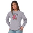 thumbnail image 3 of You Complete Me Funny Valentines Day Women's Long Sleeve T Shirt Brisco Brands S, 3 of 6
