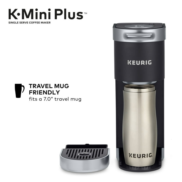 Keurig Travel Mug Fits K-Cup Pod Coffee Maker, 1 Count Stainless