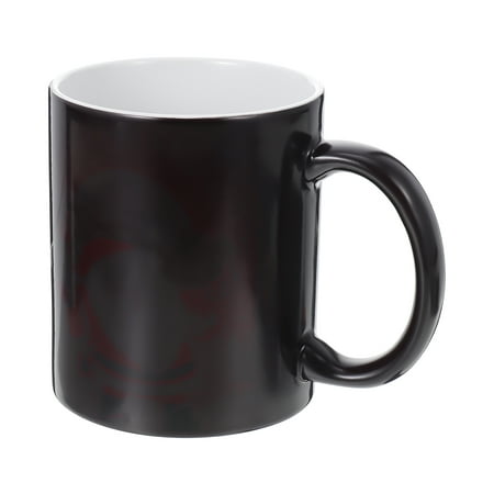 

1pc Christmas Color Changing Mug Juice Cup Kitchen Utensil Tea Mug Milk Holder (Assorted Color)