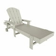 thumbnail image 4 of WestinTrends 2 Piece Adirondack Poly Reclining Chaise Lounge With Arms & Wheels, Sand, 4 of 5