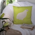 thumbnail image 3 of Texas Quail Green Fabric Decorative Pillow, 3 of 4
