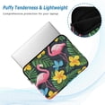 thumbnail image 2 of FORMRS 13"-13.3" Laptop Sleeve Protective Case Soft Carrying Quilted Computer Bag Cover, Flamingo Floral Pattern, 2 of 7