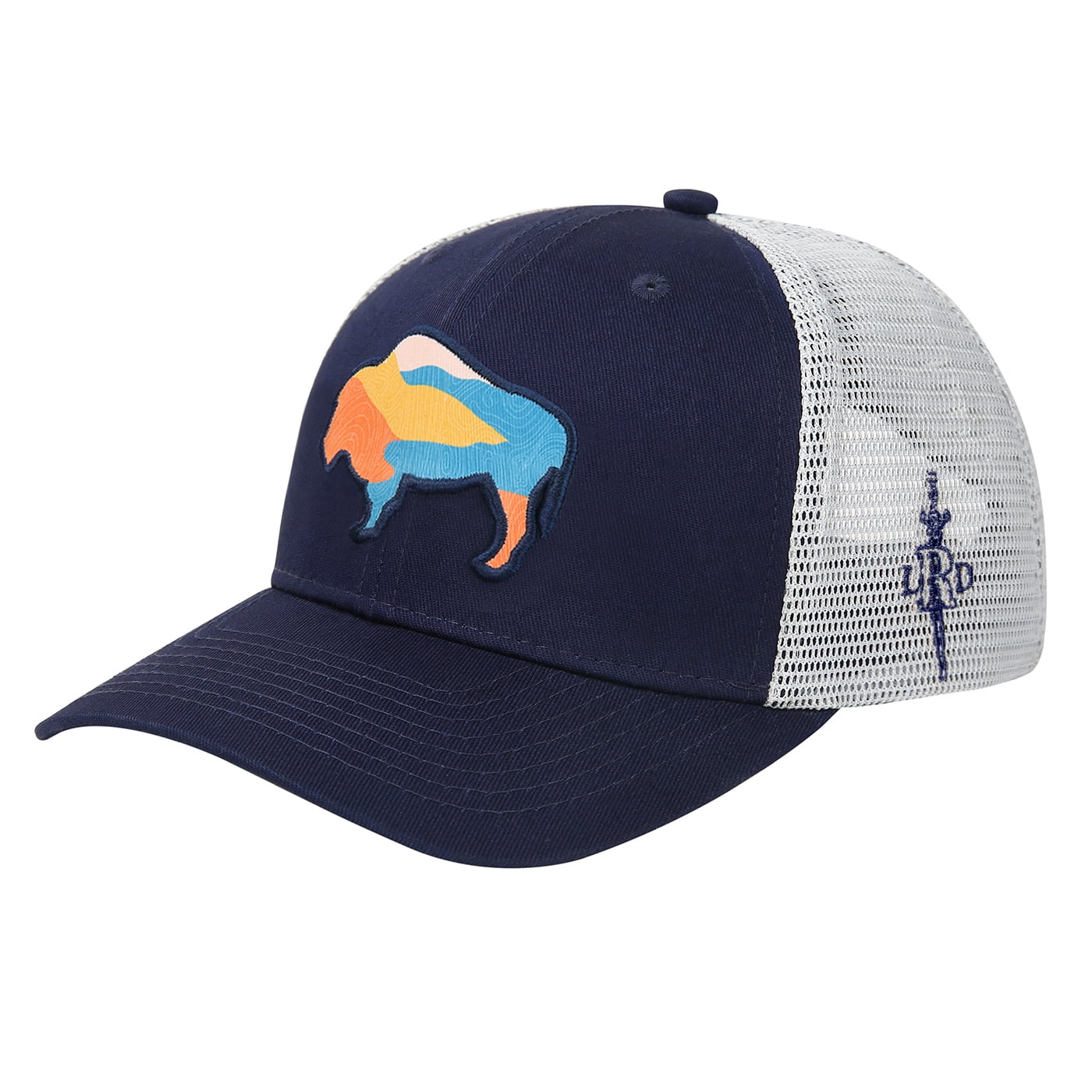patagonia fitz roy bison trucker hat