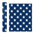 thumbnail image 1 of Jierger Independence Day Heat Transfer Vinyl, Rainbow Stripe Pattern Soft Metal Vinyl Bundling Roll for T-Shirts Craft DIY, Stars Design Compatible with All Cutters, 1 of 6