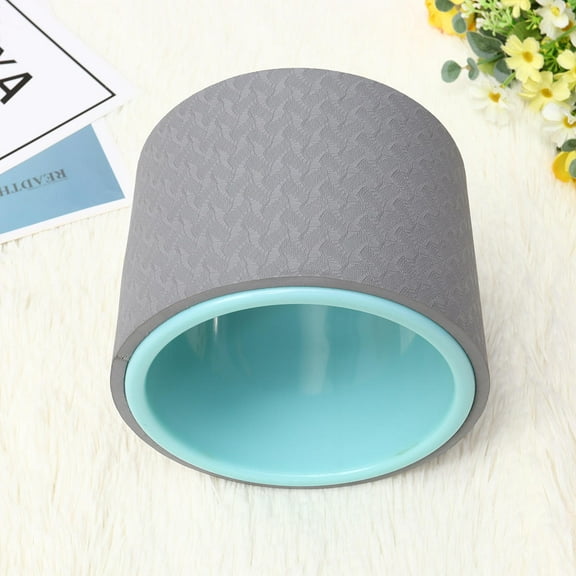 HEANUJJ 1Pack Yoga Gear Blue Exercise Wheels for Training in Yoga Practice and Pilates