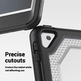 thumbnail image 6 of Tablet Case for Apple iPad 7th/8th/9th Generation 10.2-in Shockproof Rugged Cover with Rotating Stand & Pencil Holder, 6 of 7