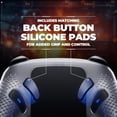 thumbnail image 4 of FANZC-PlayVital Silicone Cover Skin for Nintendo Switch 2 Pro Controller \u2013 3D Studded Edition Anti-Slip Grip Protector Case for Switch 2 Pro with Back Button Cap & Thumb Grips - Clear White, 4 of 4