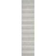 thumbnail image 2 of JONATHAN Y WASHABLE 2 x 8 Runner Rug, Fawning Two-Tone Striped - Cream/Light Gray, WSH304B-28, 2 of 9