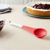 Tasty Silicone Heat Resistant Red Solid Spoon