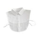thumbnail image 5 of Cuello falso blanco para mujer, accesorio de ropa, blusa de media camisa de moda para vestido Collar redondo, 5 of 9