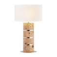 thumbnail image 1 of Cahill 28'' Haute Lampe de Table 1 Lumière - Burl Naturel - Comprend LED, 1 of 5