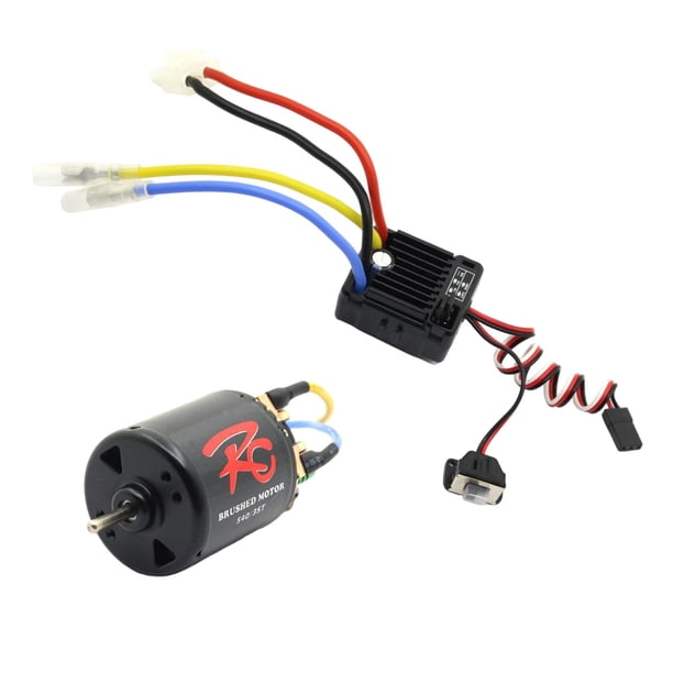 Kit de motor con escobillas 540, fácil instalación, pieza de repuesto para coches RC SCX10 D90 35T