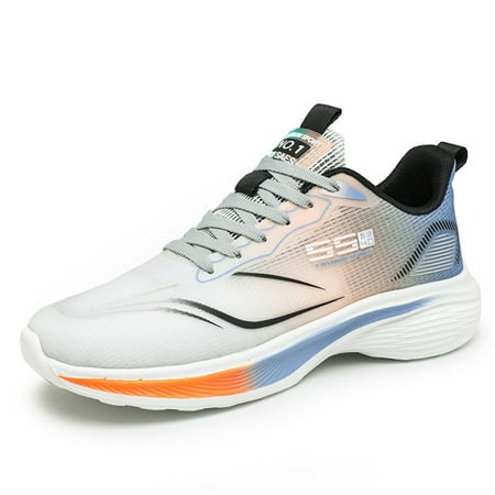 HAOSHIDUO Running Shoes for Men Comfortable Breathable Non Slip Fabric Walking Shoes