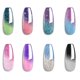 thumbnail image 1 of Set de esmaltes de uñas en gel Omainy, que cambia de color, morado, azul y rosa, 1 of 8