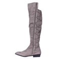 thumbnail image 5 of Womens Cayln Over-the-Knee Strappy Boots, Grey, 5 of 6