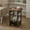 Brown, variant on HOARBOEG Modern Round Side Table with Storage - Portable Bedside Shelf, Living Room End Table, Plastic Furniture, Home Decor 17.32x14.17x11.02in