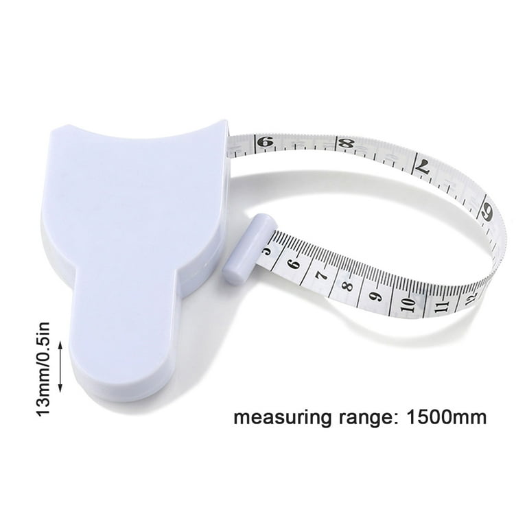 LYTOWN 2pcs Tape Measure Body Measuring Tape 60inch (150cm) Retractable Measuring Tape for Body Measurement & Weight Loss Accurate Body Tape Measu