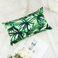 thumbnail image 3 of Unique Bargains Leaves Decorative Throw Pillow Cover #4 12" x 20" 1 Pack, 3 of 7