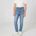 thumbnail image 2 of Classic Casual Denim Pants For Big Girls Comfortable Stretch Jeans With Adjustable Waistband Trousers For Teen Youth, 2 of 8