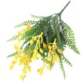 thumbnail image 3 of de Plástico Artificial Flor Flor Decoración de Amarillo, 3 of 8