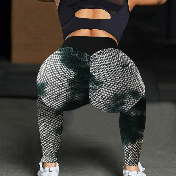 Sweatpants Women Ruched Butt Lifting High Waist Stretchy Workout