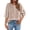 Beige -AO15, variant on Cotton Linen Shirts for Women Lightweight Retro Embroidered 3/4 Sleeve Boho Blouse Casual Loose Bohemian Tunic Tops Orange 2XL