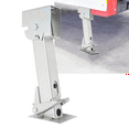 thumbnail image 3 of Trailer Swing Down Stabilizer Jack 290 to 455mm Adjustable 650lb Support 1000lb Lifting Capacity for RV Off Road Vehicle,1 * Handle stabilizer jack,Silver, 3 of 6