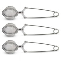 WOVELOT Premium Stainless Steel Tea Strainers (3 Count)