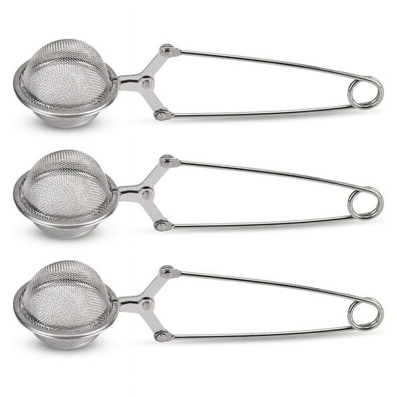 WOVELOT Premium Stainless Steel Tea Strainers (3 Count)