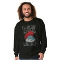 thumbnail image 3 of Papa Smurf Ladies Love the Beard Cool Men Big & Tall Sweatshirt Brisco Brands 4X, 3 of 5