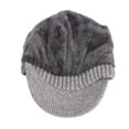 thumbnail image 4 of iHPH7 Womens Hats with Brim Knit Beanie Winter Hat Winter Caps for Women Warm Hats for Women Beanies Y2k Beanie Hats for Men Gray One Size, 4 of 5