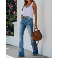 thumbnail image 2 of Sherrylily Women High Waisted Bootcut Flare Jeans with Wide Leg Stretch Denim Pants(Size 4-16), 2 of 5