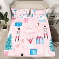 thumbnail image 2 of Homewish Dance Ballet Girl Twin Sheet Sets 3pcs for Boys Girls Teens,Christmas Nutcracker Twin Fitted Sheet Microfiber,Xmas Festival Breathable Flat Sheet,Ultra Soft Home Decor, 2 of 7