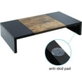 thumbnail image 5 of Monitor Stand Riser Wood Monitor Stand for Desk TV/Screen/PC/Printer/Laptop Riser Computer Stand with Keyboard Organizer Desktop Stand Monitor Riser by (), 5 of 5
