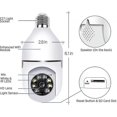 thumbnail image 2 of Cámara Hd 1080p Cámara IP Wi-Fi inalámbrica Cámara CCTV de vigilancia para el hogar con detección Mot, 2 of 5