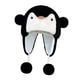 thumbnail image 5 of Sombrero de peluche de dibujos animados,Gorro de peluche de dibujos animados,cómodo y elegante para exteriores,Gorro con orejeras Gorro de esquí Moda Portátil,Gorro de invierno Negro, 5 of 10