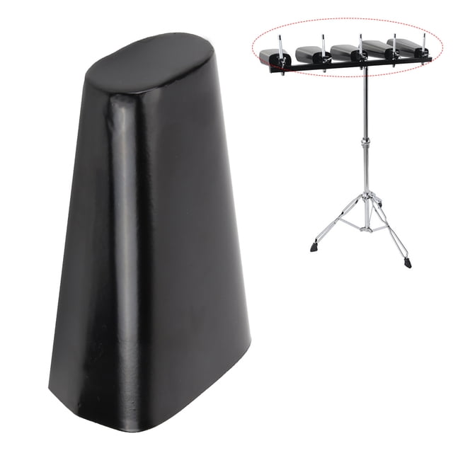 6 Inch Metal Cowbell, Sturdy Percussion Musical Handheld Kit Drum Set Cowbell Instrument Accessories with Bright Sound, Always Original Tone Level, Suitable for Performance