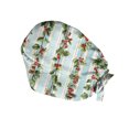 thumbnail image 6 of Wutalume Christmas Pattern Work Hat, Casual Adjustable Wash Cap for Women, Baggy Skull Cap for Nurse, Chef, or Salon, Dust Proof Beanie,Sky Blue, 6 of 6