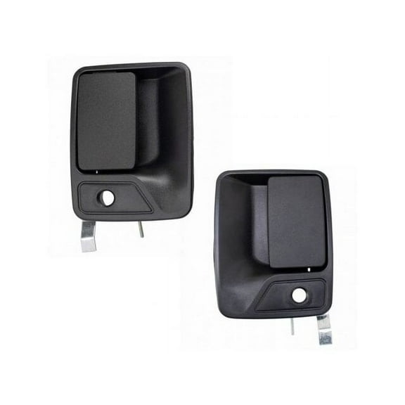 Left and Right Door Handle Set 2 Piece - Compatible with 1999 - 2016 Ford F-250 Super Duty 2000 2001 2002 2003 2004 2005 2006 2007 2008 2009 2010 2011 2012 2013 2014 2015