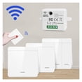 thumbnail image 2 of 1/2/3 Gang Smart Wireless Light Switch Remote Control 86 Wall Panel Push Button 10A Receiver For LED/Fan ,Trusted and Reliable, 2 of 7